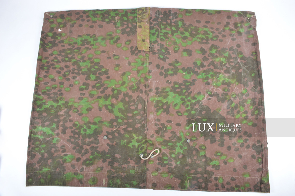 Waffen-SS camouflage shelter quarter/poncho , « plane tree 5/6 » - photo 13