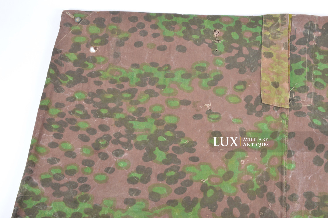 Waffen-SS camouflage shelter quarter/poncho , « plane tree 5/6 » - photo 17