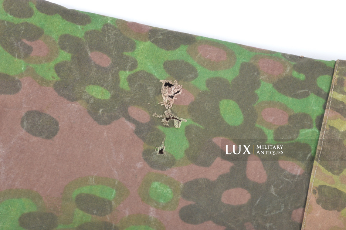 Waffen-SS camouflage shelter quarter/poncho , « plane tree 5/6 » - photo 19