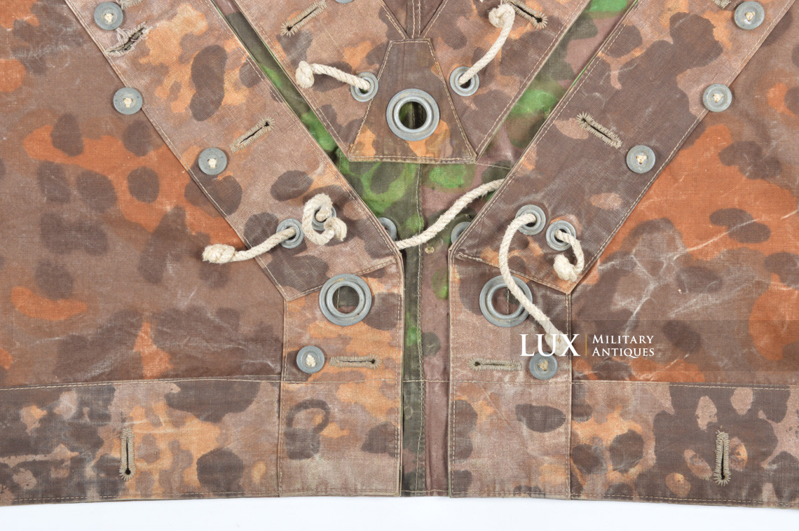Waffen-SS camouflage shelter quarter/poncho , « plane tree 5/6 » - photo 24