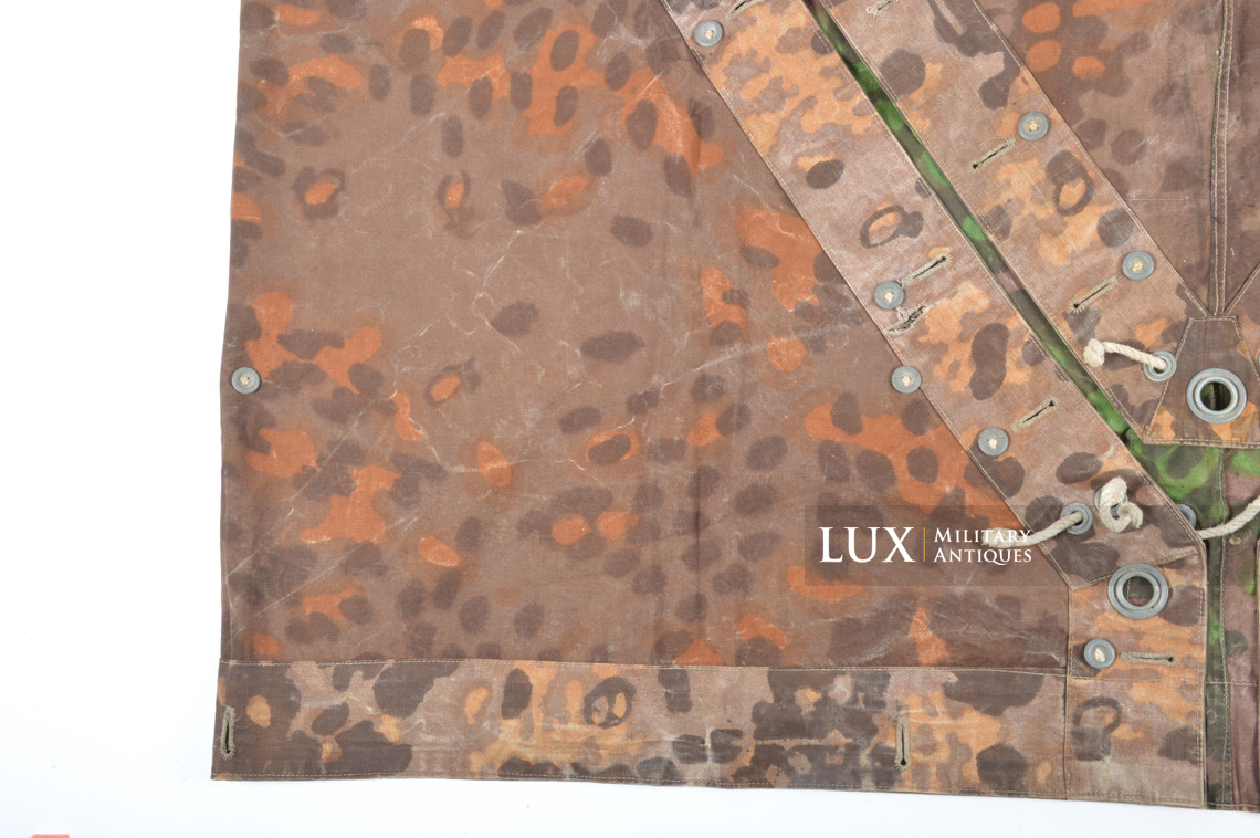 Waffen-SS camouflage shelter quarter/poncho , « plane tree 5/6 » - photo 25