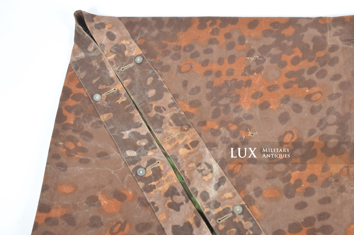 Waffen-SS camouflage shelter quarter/poncho , « plane tree 5/6 » - photo 26