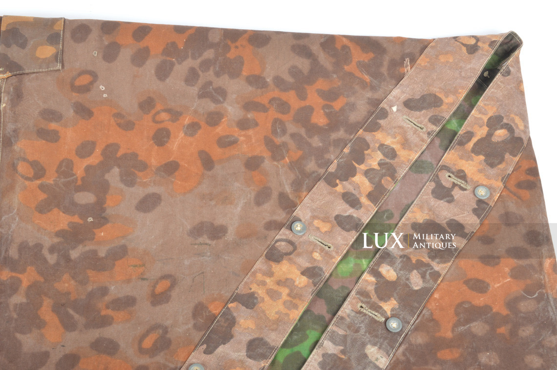 Waffen-SS camouflage shelter quarter/poncho , « plane tree 5/6 » - photo 28