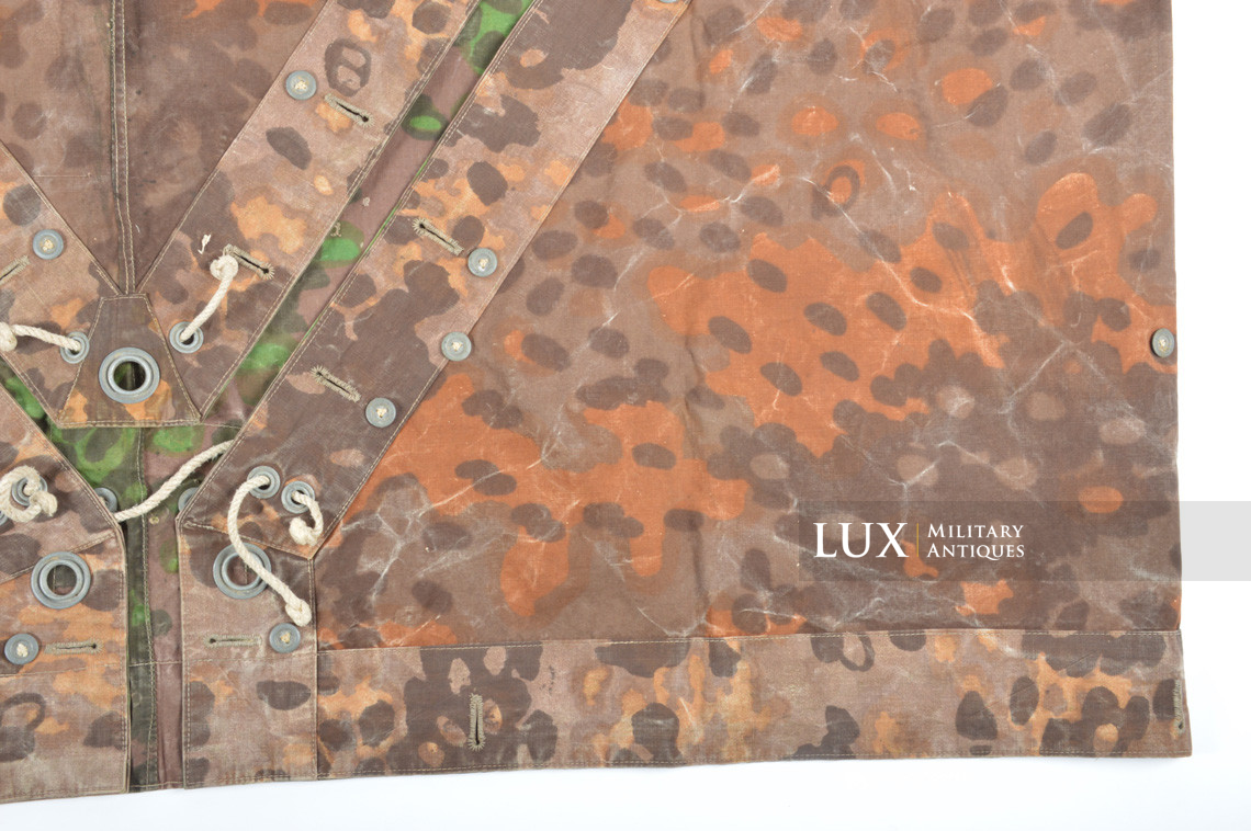 Waffen-SS camouflage shelter quarter/poncho , « plane tree 5/6 » - photo 29