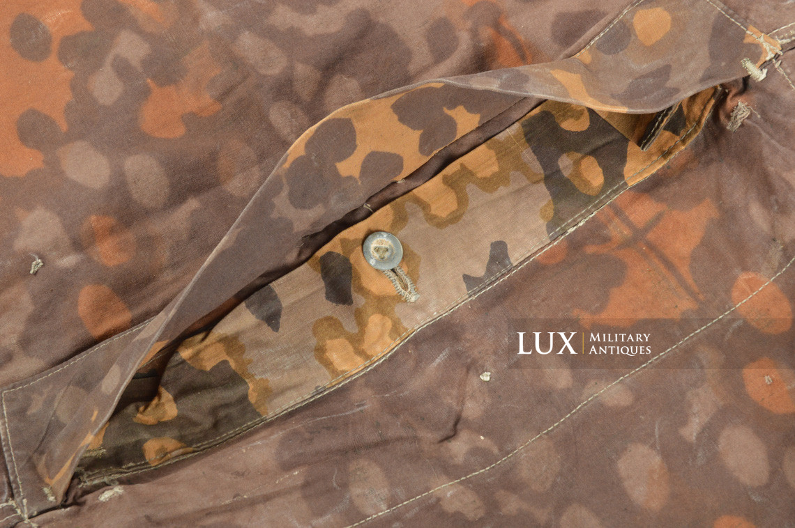 Waffen-SS camouflage shelter quarter/poncho , « plane tree 5/6 » - photo 37