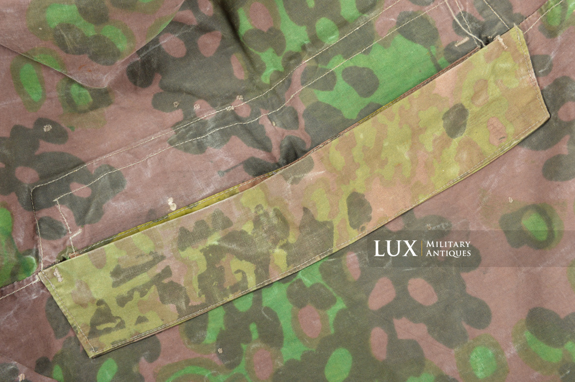 Waffen-SS camouflage shelter quarter/poncho , « plane tree 5/6 » - photo 38