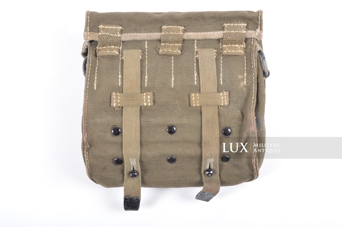 German flare gun ammunition pouch in green webbing, « epf 1941 » - photo 10