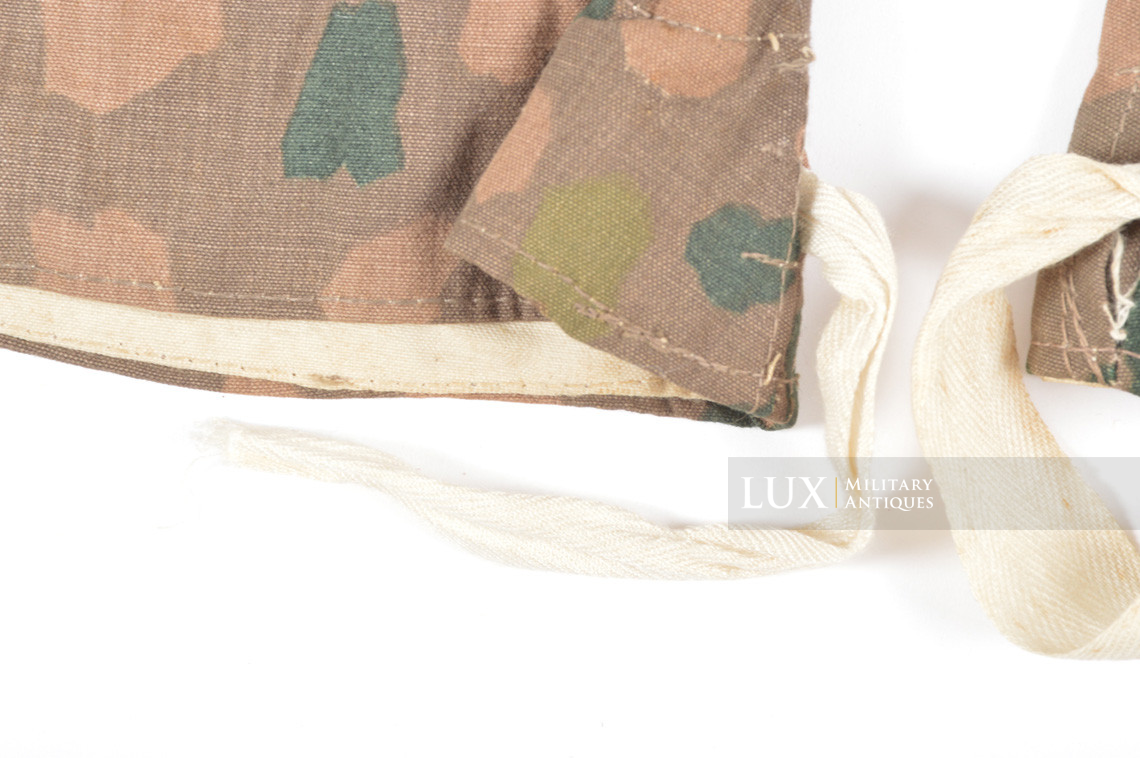 Gants hiver Waffen-SS réversible camouflage petit pois - photo 7