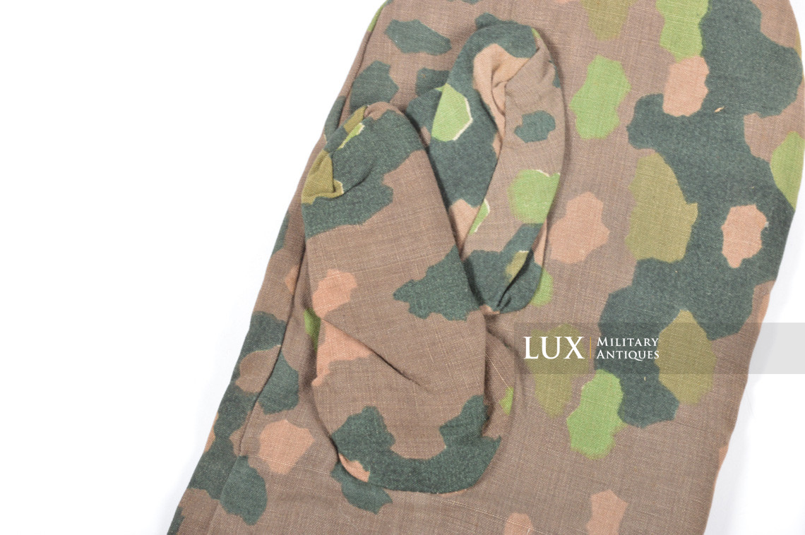 Gants hiver Waffen-SS réversible camouflage petit pois - photo 10