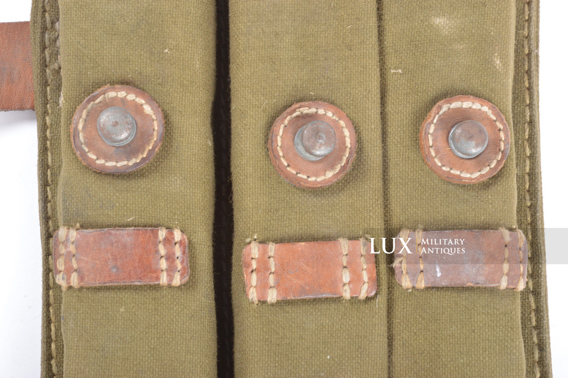 Porte chargeurs MP38/40 fin de guerre en toile verte, « gfg43 » - photo 10
