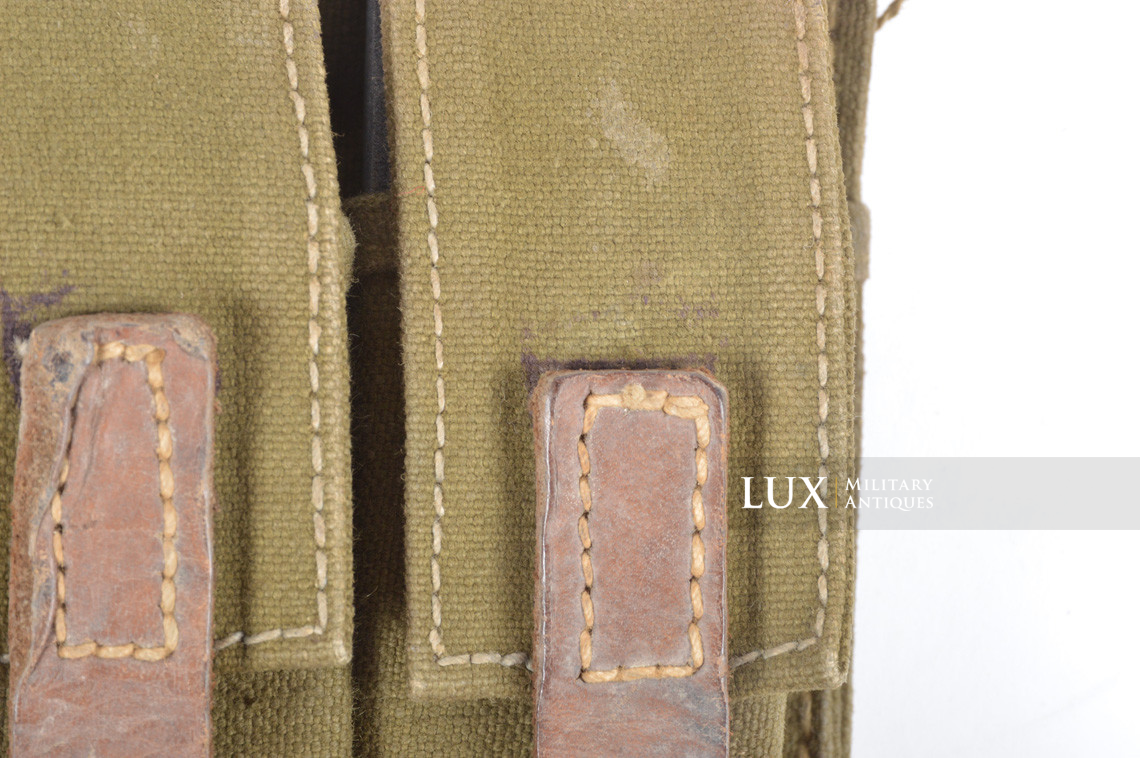 Porte chargeurs MP38/40 fin de guerre en toile verte, « gfg43 » - photo 14