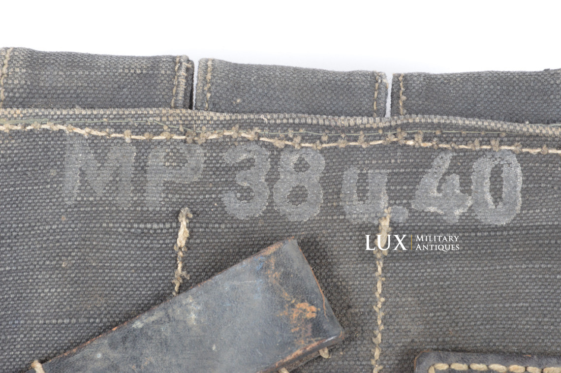 MP38/40 blue pouch, « eqr42 » - Lux Military Antiques - photo 16
