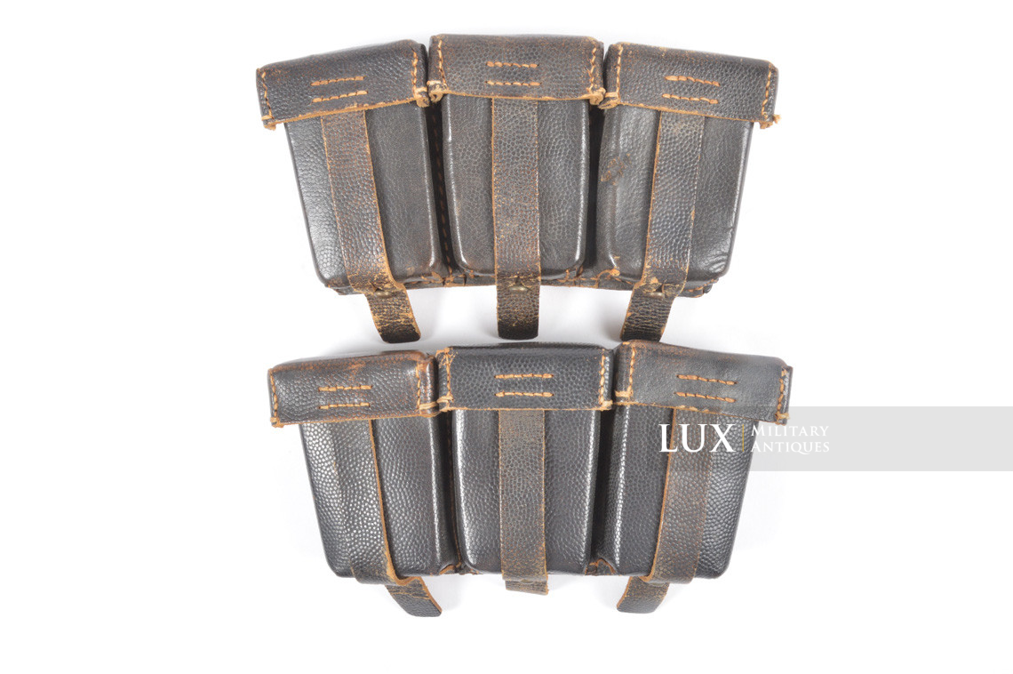 Matching pair of late war k98 ammunition pouches, « RBNr. 0/0675/0122 » - photo 4