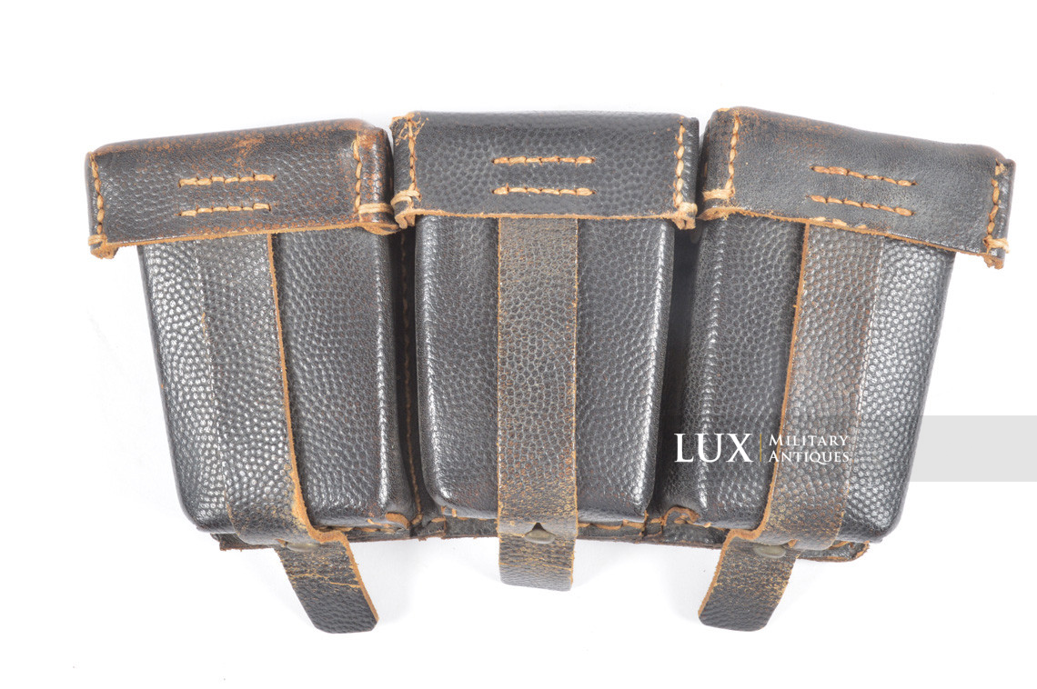 Matching pair of late war k98 ammunition pouches, « RBNr. 0/0675/0122 » - photo 8