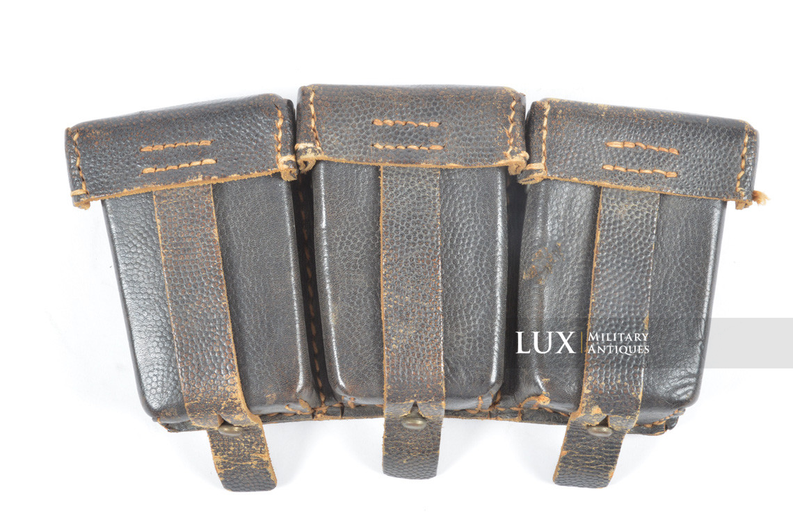 Matching pair of late war k98 ammunition pouches, « RBNr. 0/0675/0122 » - photo 15