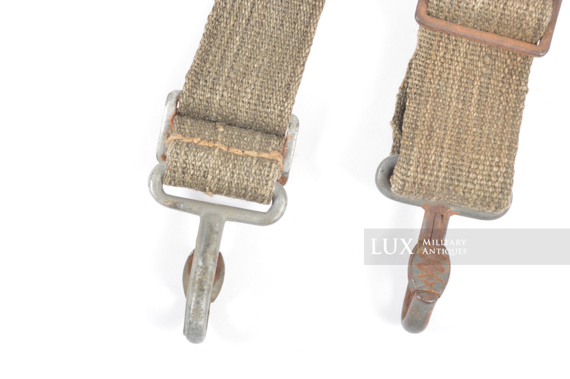 Very rare H-straps for the MG34/42 ammo box carrying bags - photo 9