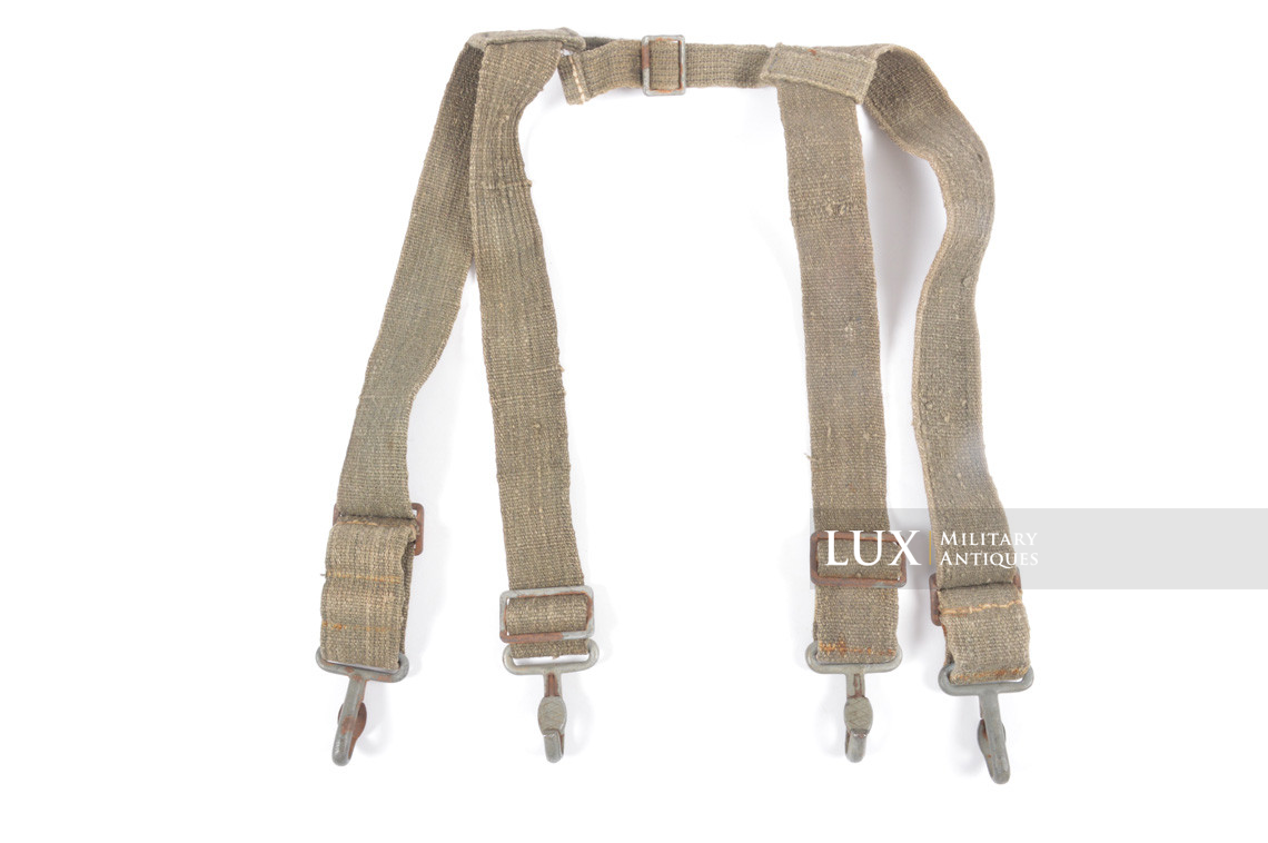 Very rare H-straps for the MG34/42 ammo box carrying bags - photo 11