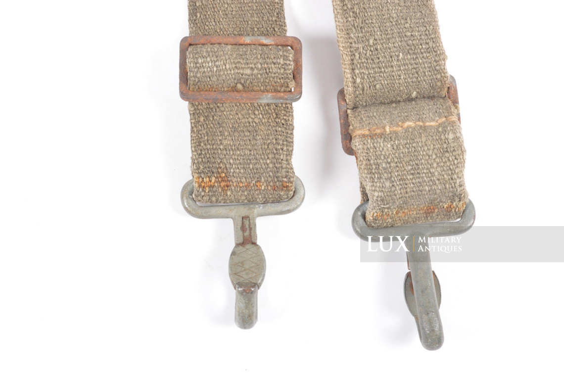 Very rare H-straps for the MG34/42 ammo box carrying bags - photo 14