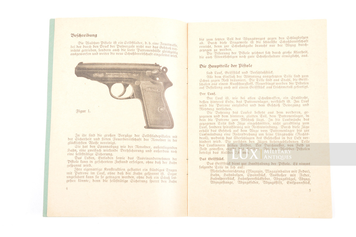 German weapons training booklet, « Walther PP & PPK  » - photo 10