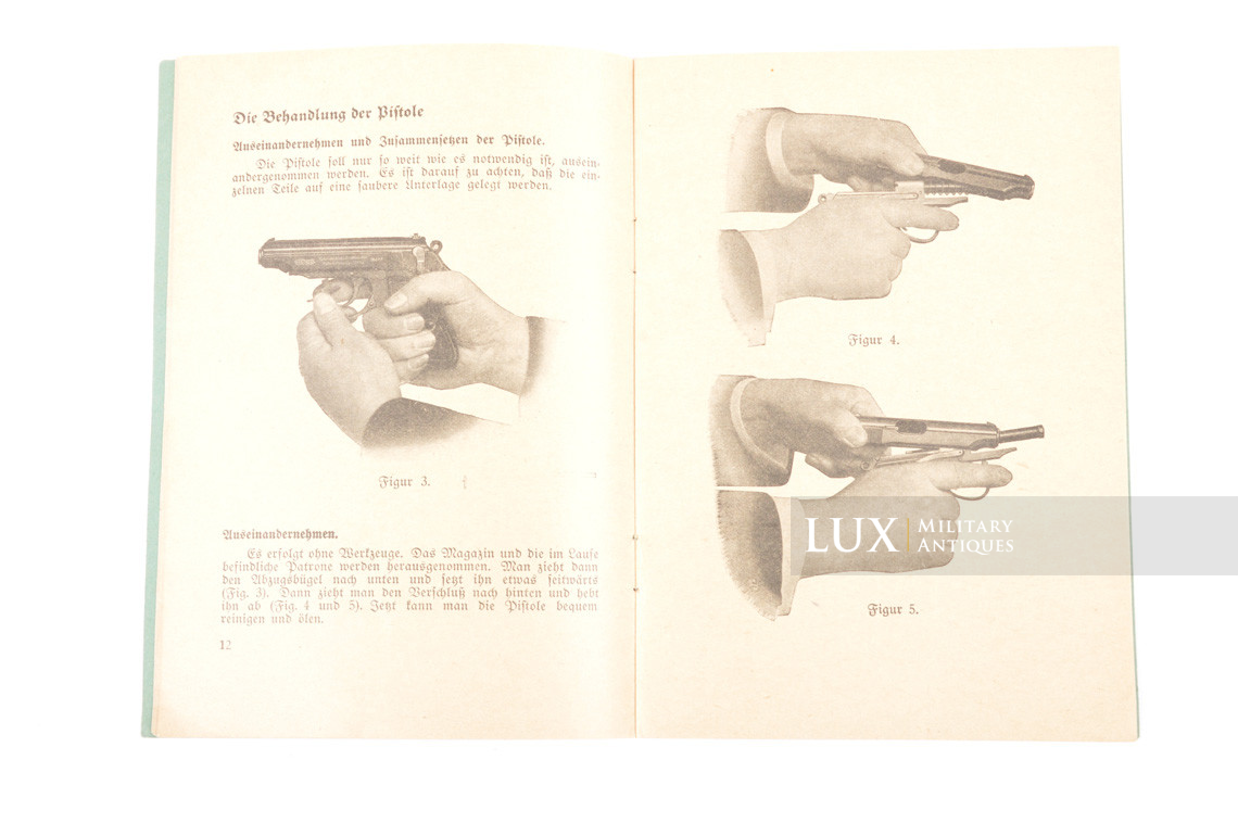 German weapons training booklet, « Walther PP & PPK  » - photo 12