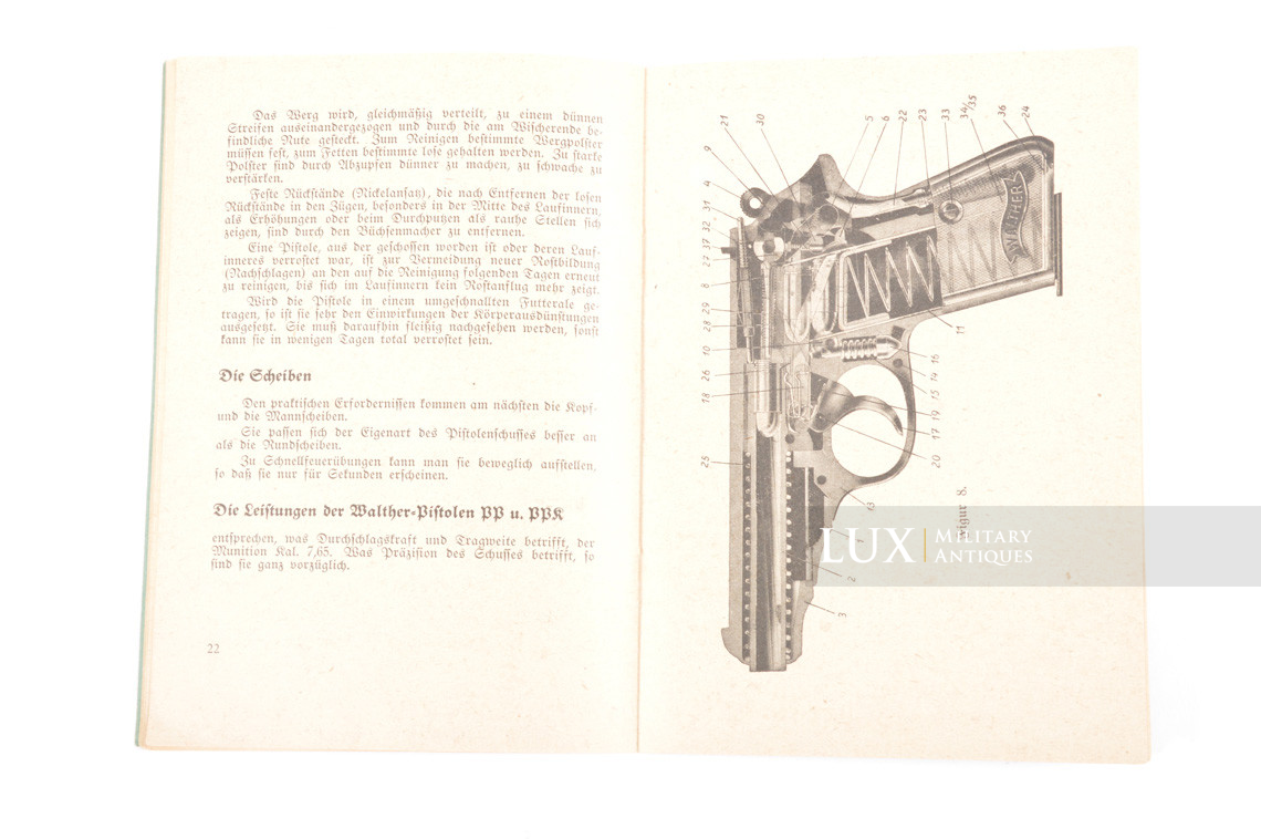 German weapons training booklet, « Walther PP & PPK  » - photo 15