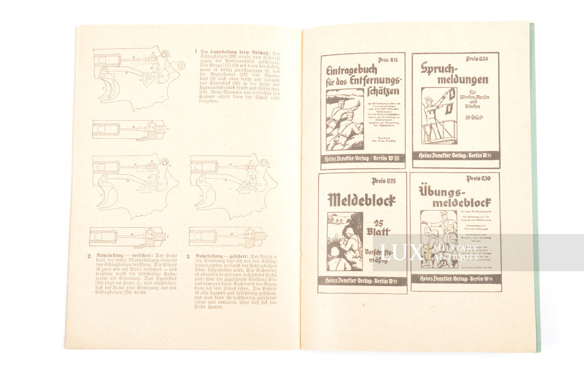 German weapons training booklet, « Walther PP & PPK  » - photo 17