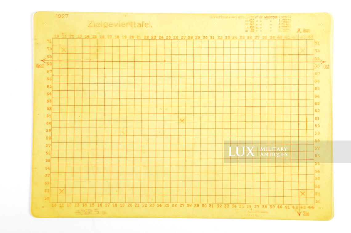 German map distance measuring instruments, « Kartenwinkelmesser 27 » - photo 10