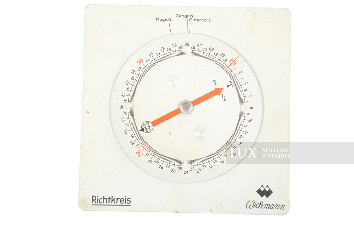 Instrument allemand de lecture de cartes pour l'artillerie « Kartenwinkelmesser 27 » - photo 14