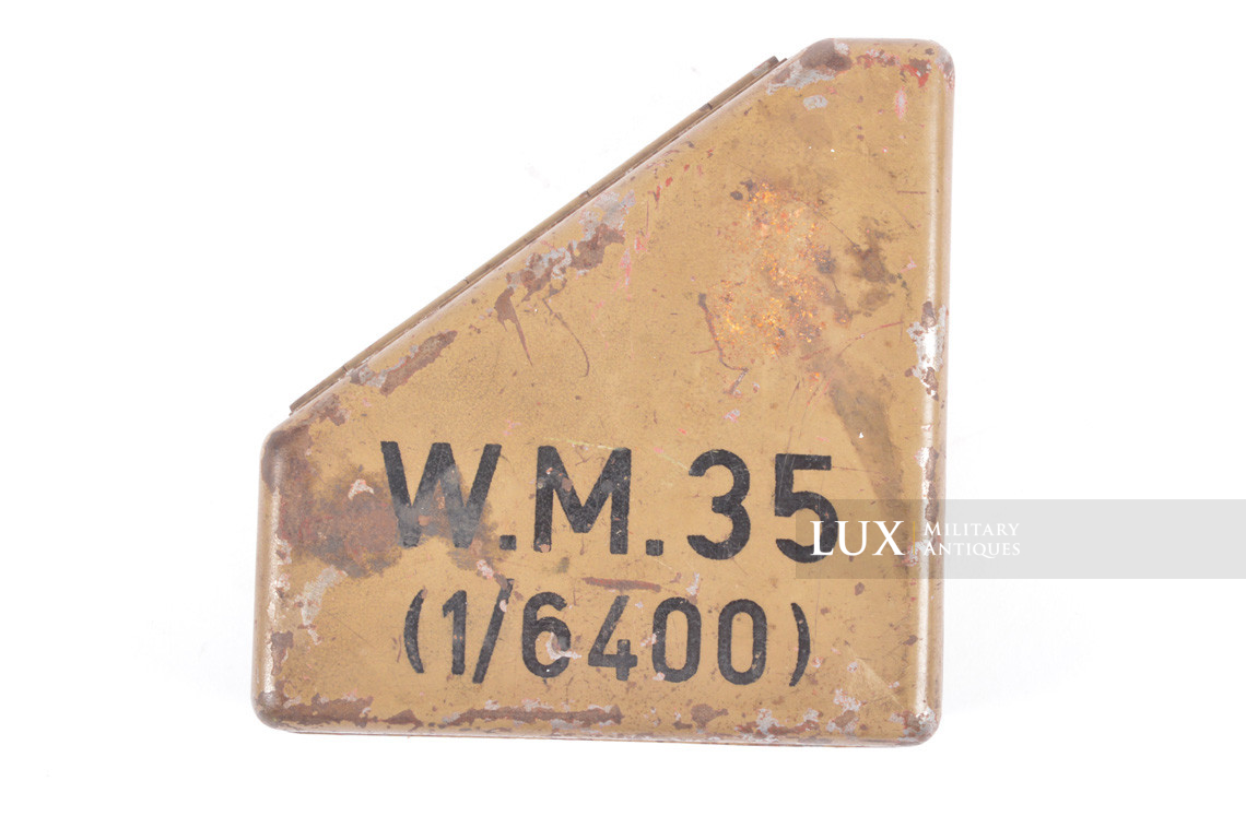 Dispositif de visée d'artillerie allemande, « Winkelmesser W.M. 35 » - photo 8