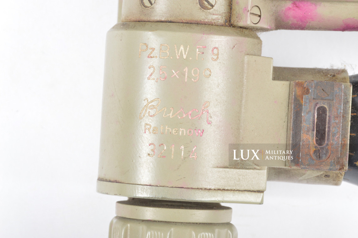 German Panzer Beobachtungs Winkel Fernrohr telescope optics, « Pz.B.W.F.9 »  - photo 12