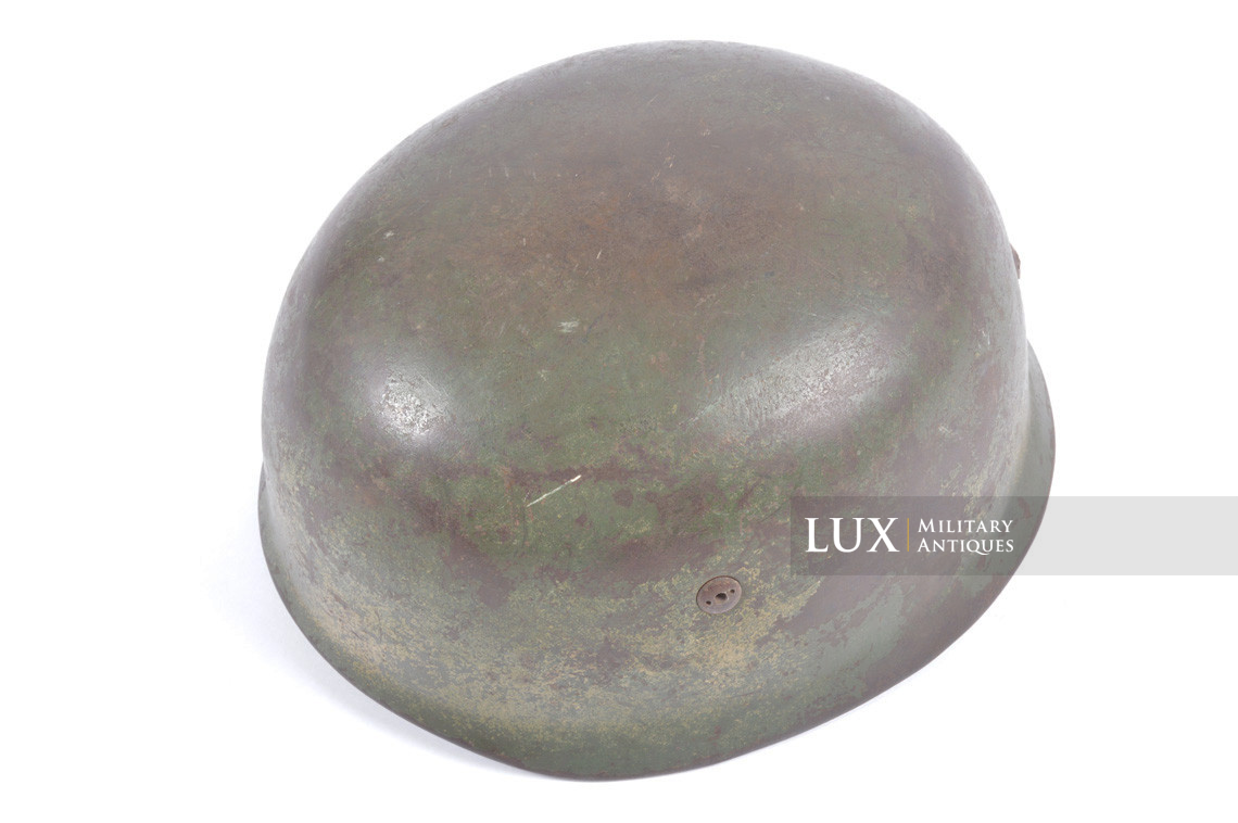 Casque parachutiste allemand M38 double insigne camouflé « FJR6 » - photo 14