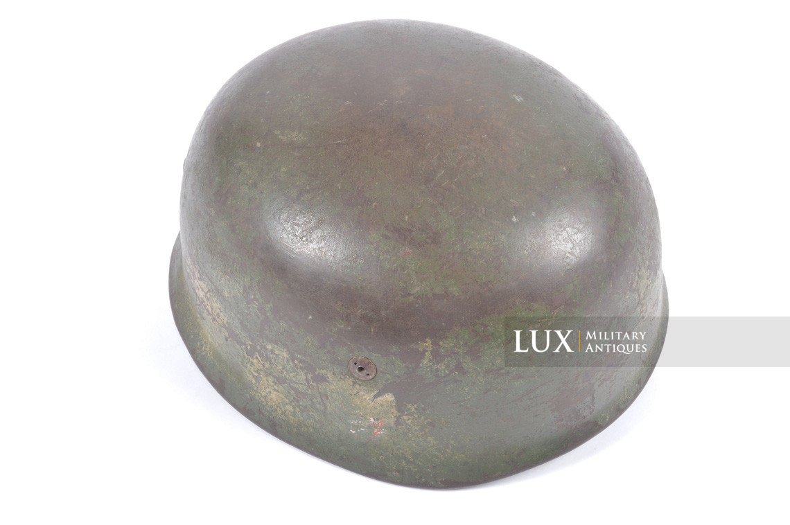Casque parachutiste allemand M38 double insigne camouflé « FJR6 » - photo 15