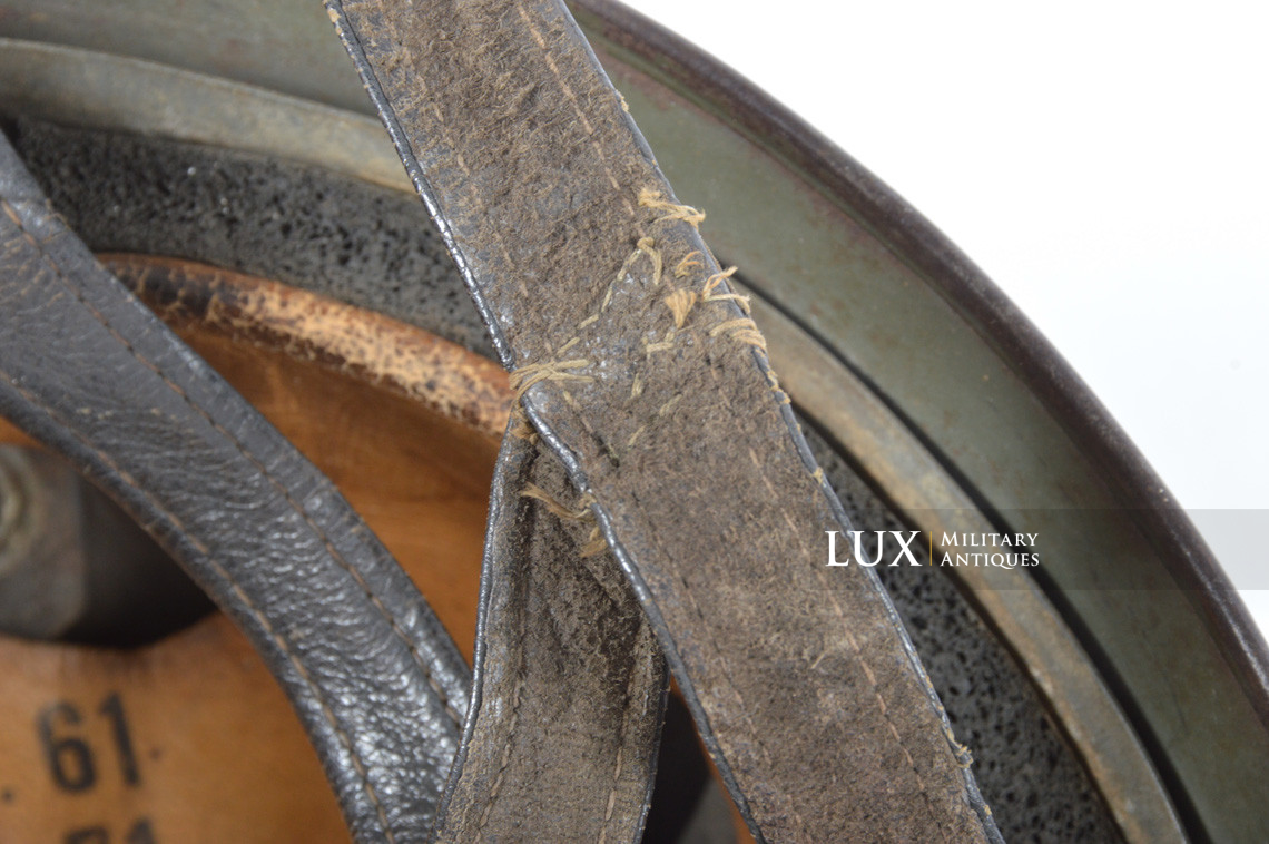 Casque parachutiste allemand M38 double insigne camouflé « FJR6 » - photo 28
