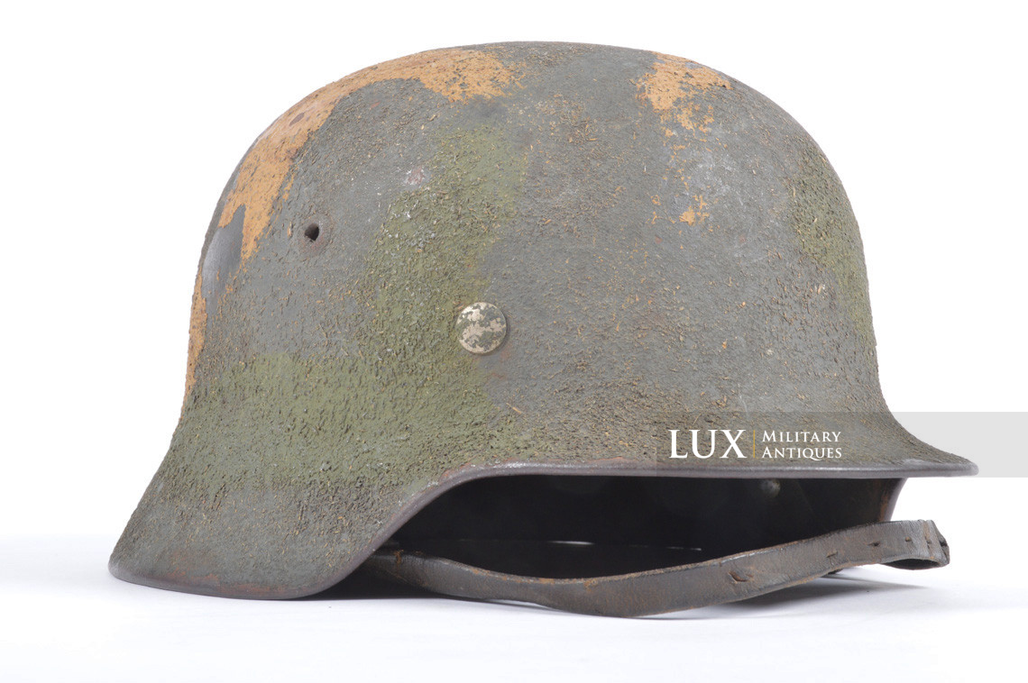 Casque allemand M35 Heer camouflé texturé « ET64 » - photo 10