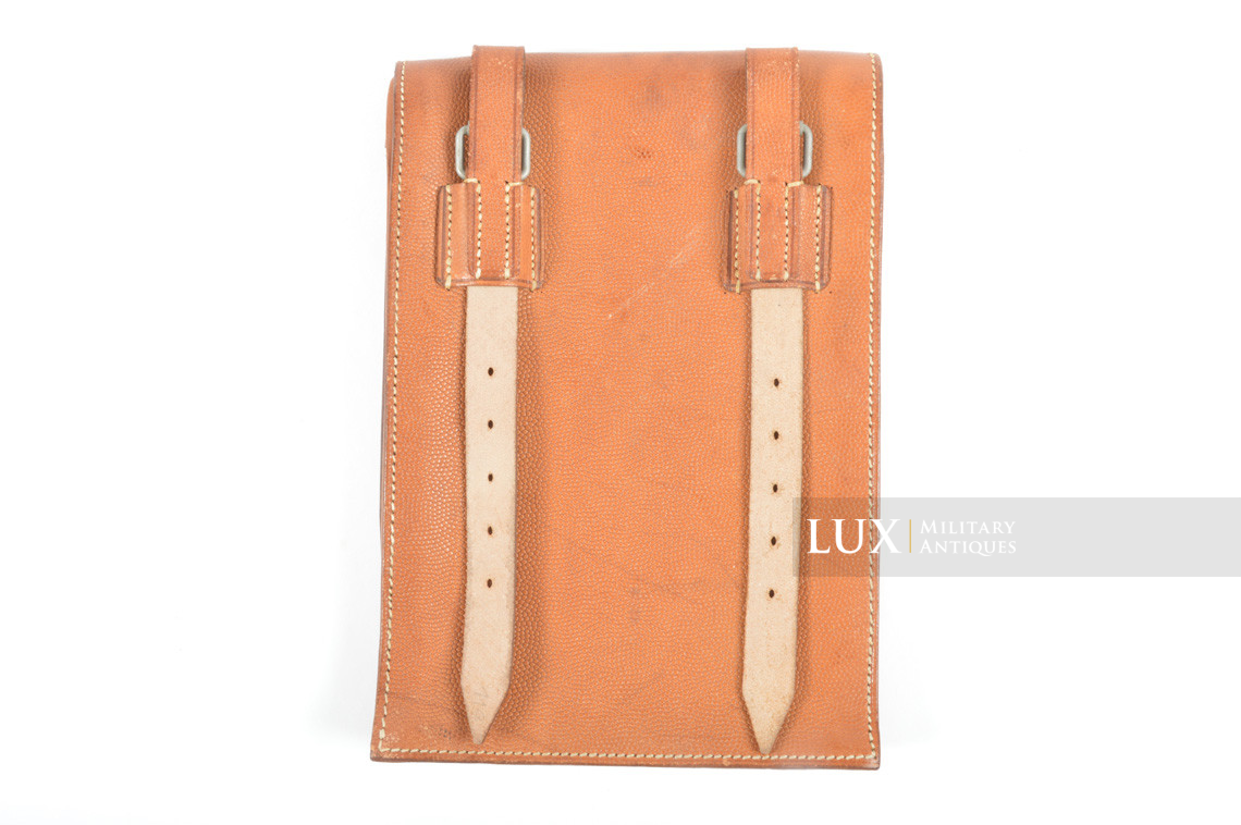 Porte cartes précoce en cuir brun naturel, état neuf, « 1939 » - photo 9