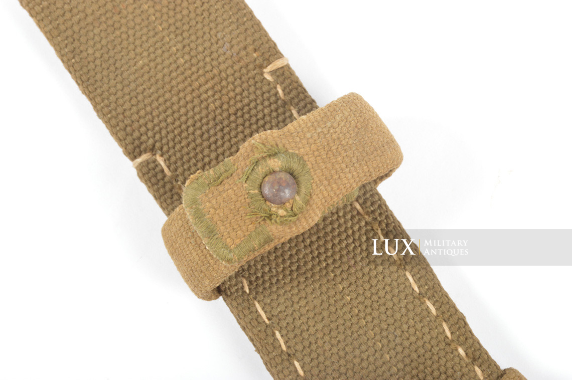 German tropical tan web k98 bayonet frog, « 1942 » - photo 7