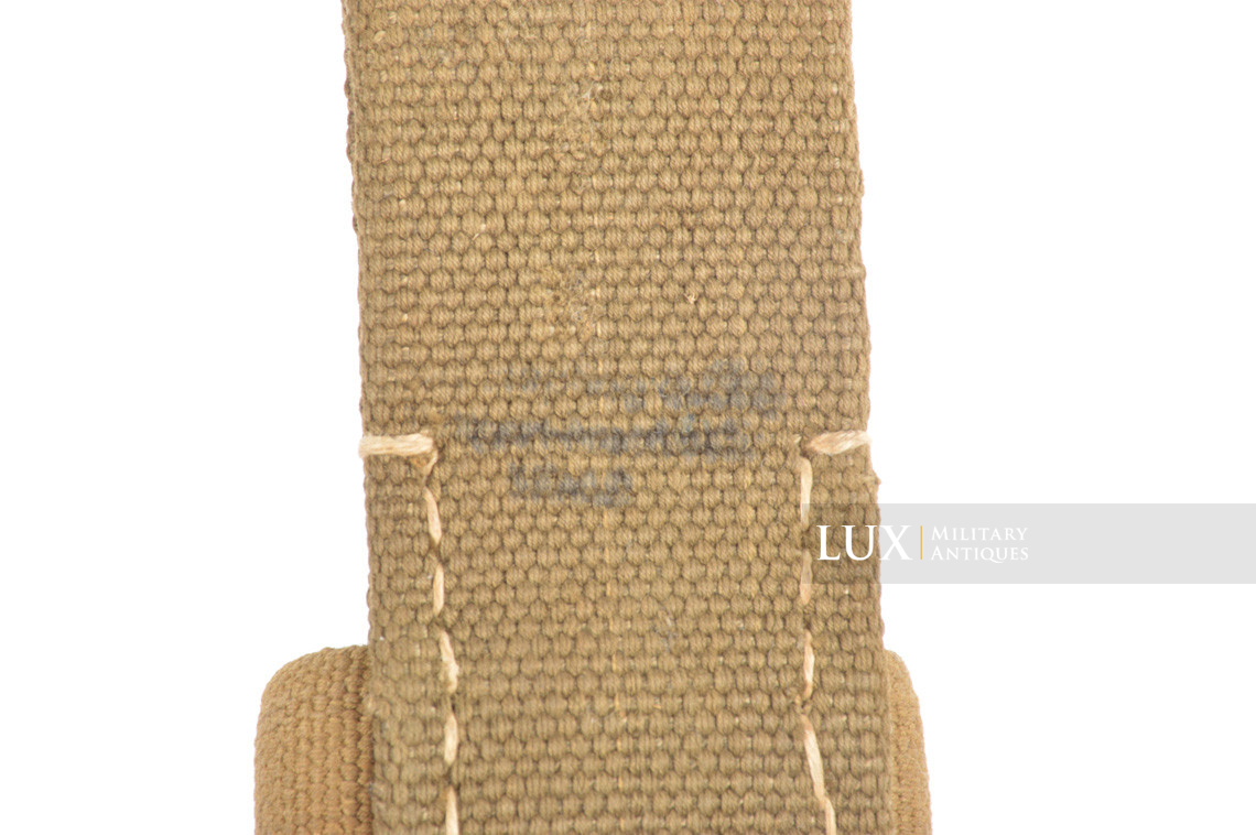 German tropical tan web k98 bayonet frog, « 1942 » - photo 10