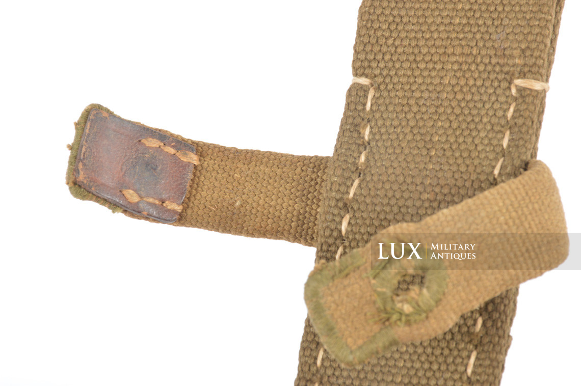 German tropical tan web k98 bayonet frog, « 1942 » - photo 11