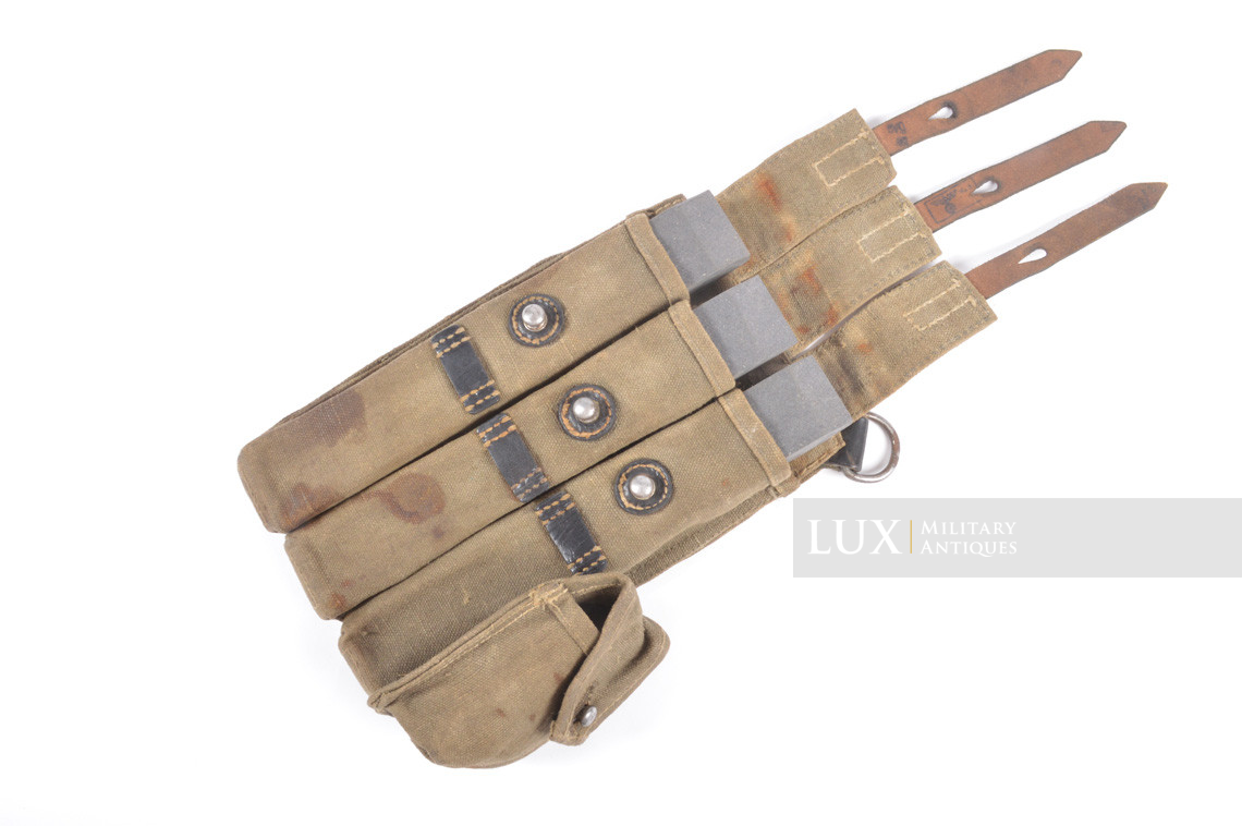 Early MP38/40 pouch in grey canvas, « evg42 » - photo 19