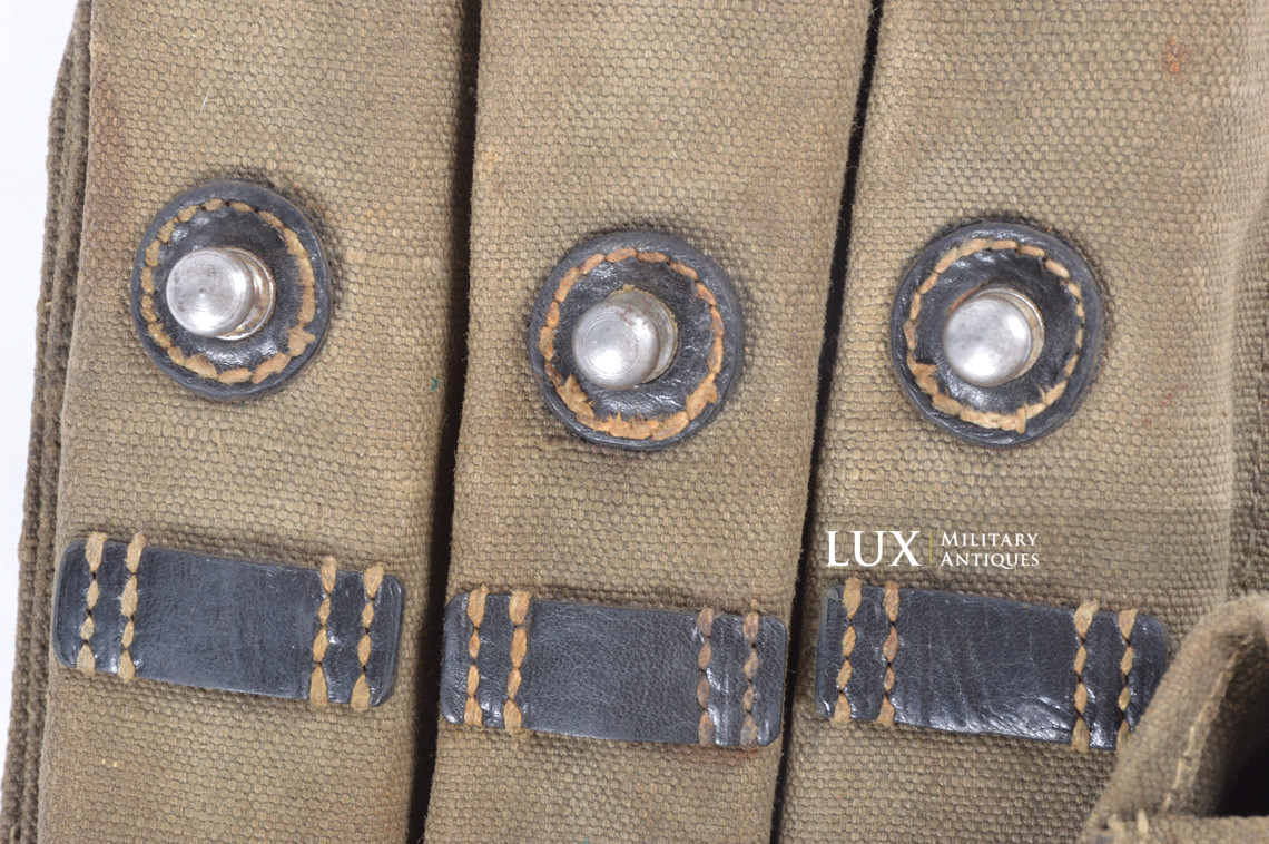 Early MP38/40 pouch in grey canvas, « evg42 » - photo 25