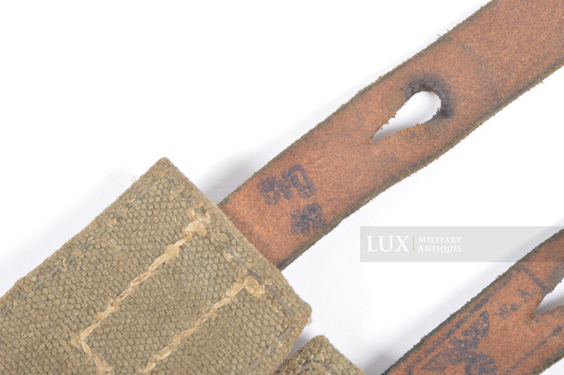 Early MP38/40 pouch in grey canvas, « evg42 » - photo 23