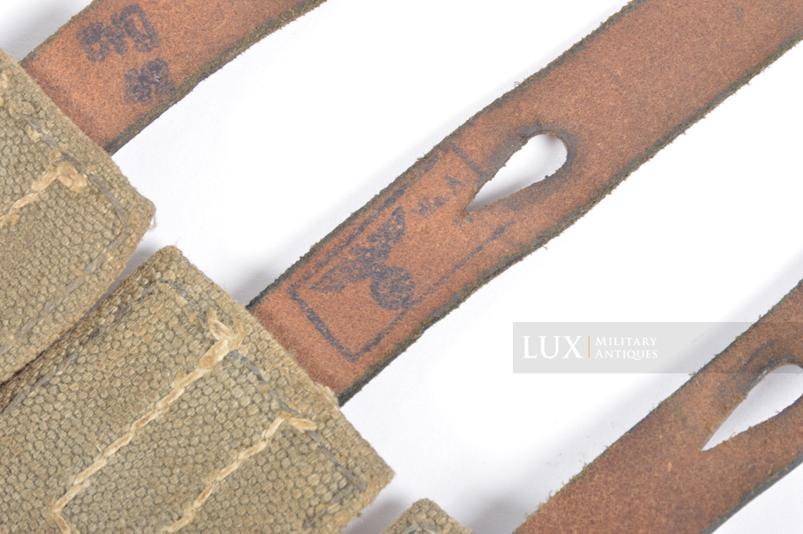 Early MP38/40 pouch in grey canvas, « evg42 » - photo 24