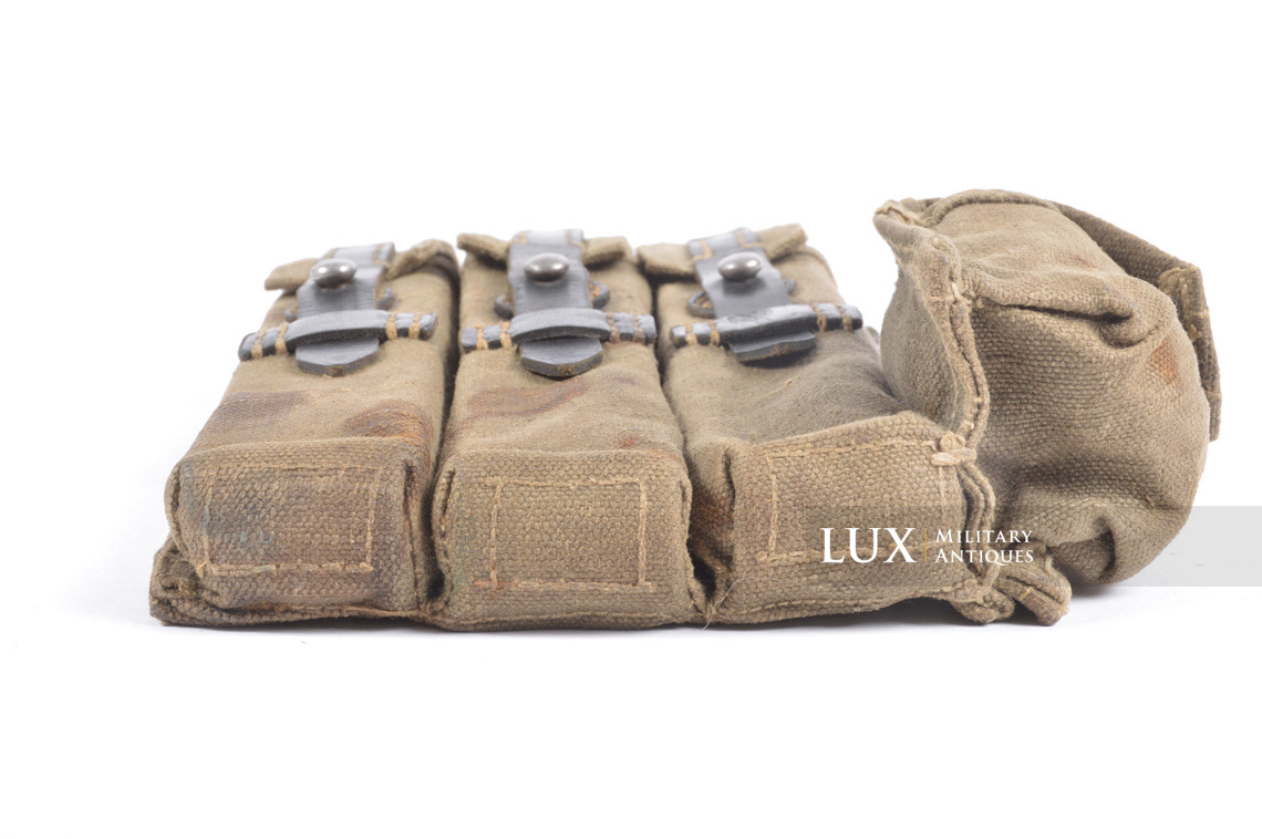 Early MP38/40 pouch in grey canvas, « evg42 » - photo 16