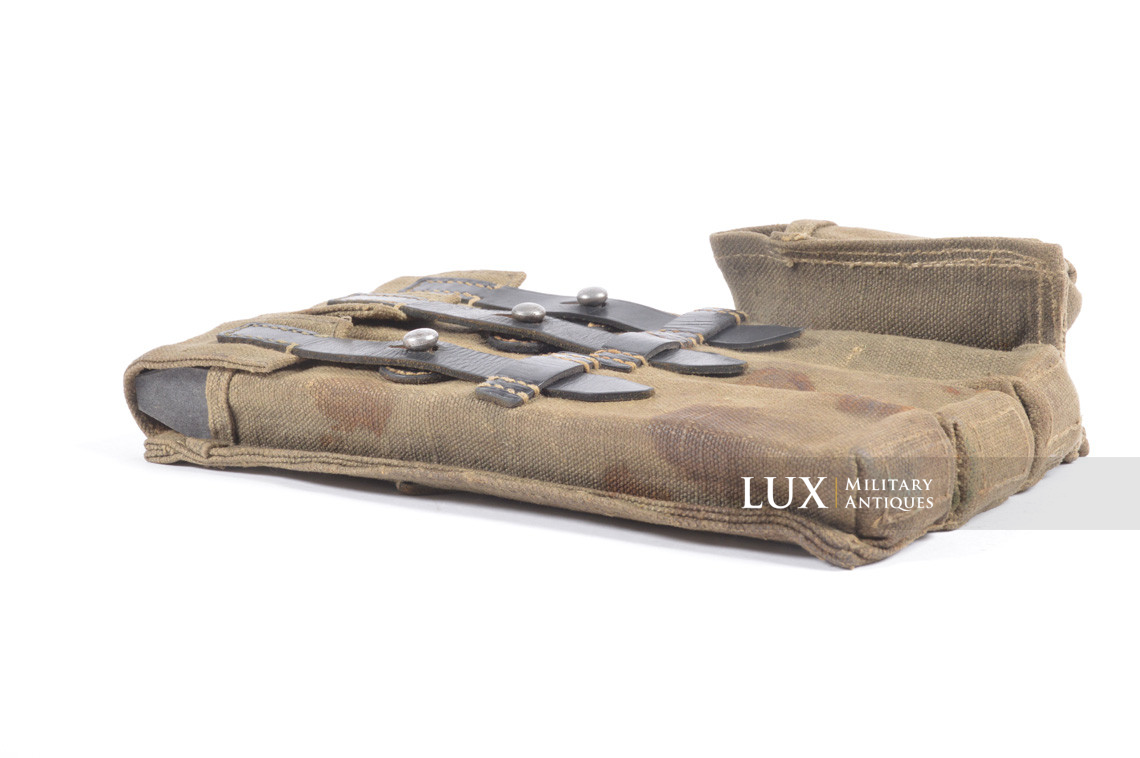 Early MP38/40 pouch in grey canvas, « evg42 » - photo 17