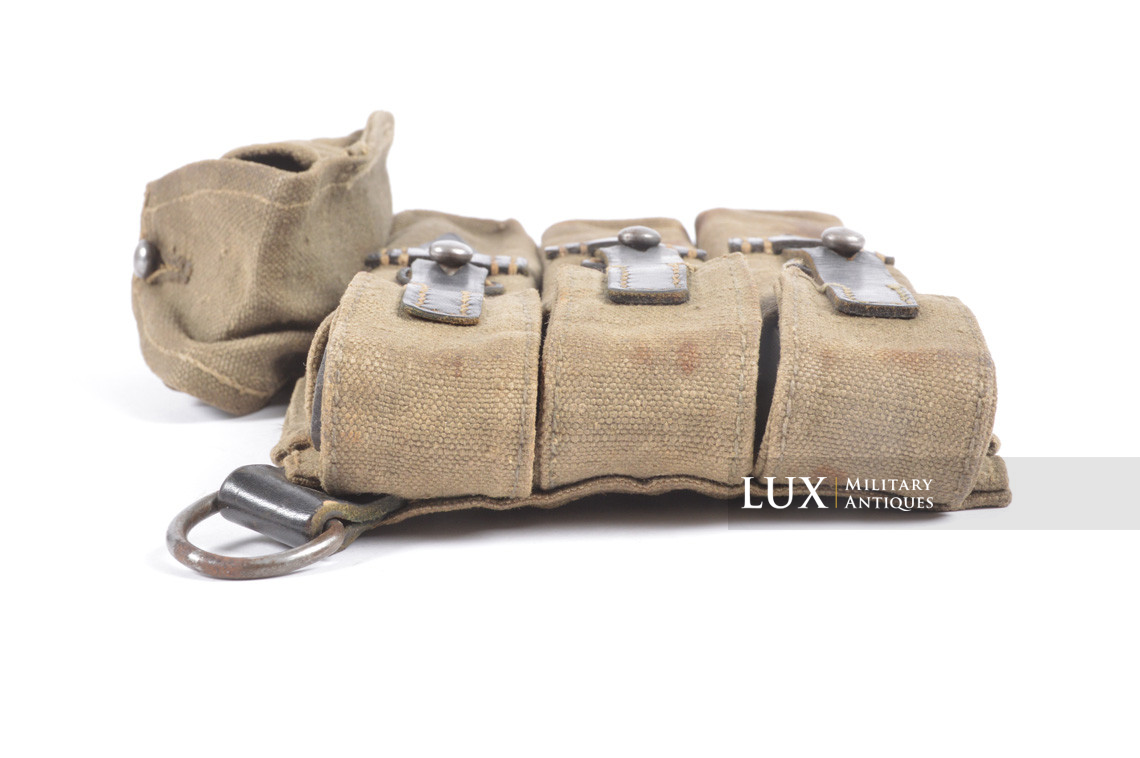 Early MP38/40 pouch in grey canvas, « evg42 » - photo 18