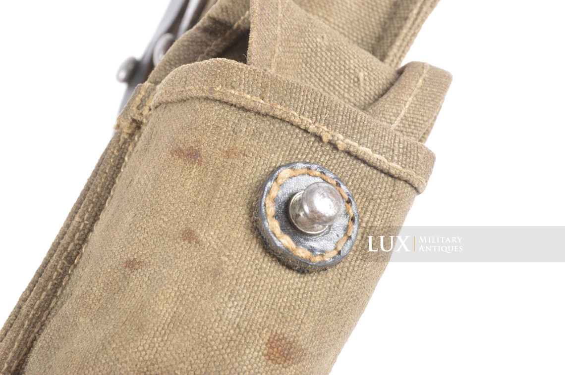 Early MP38/40 pouch in grey canvas, « evg42 » - photo 20
