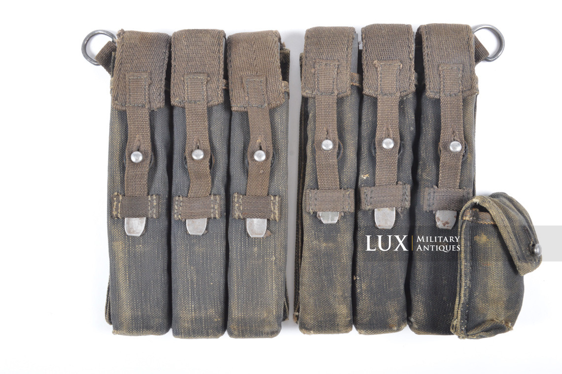 Pair of very early MP38u40 pouches, « bnz 1940 » - photo 4
