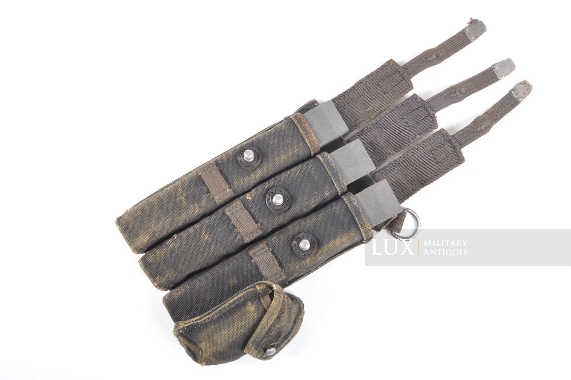 Pair of very early MP38u40 pouches, « bnz 1940 » - photo 20