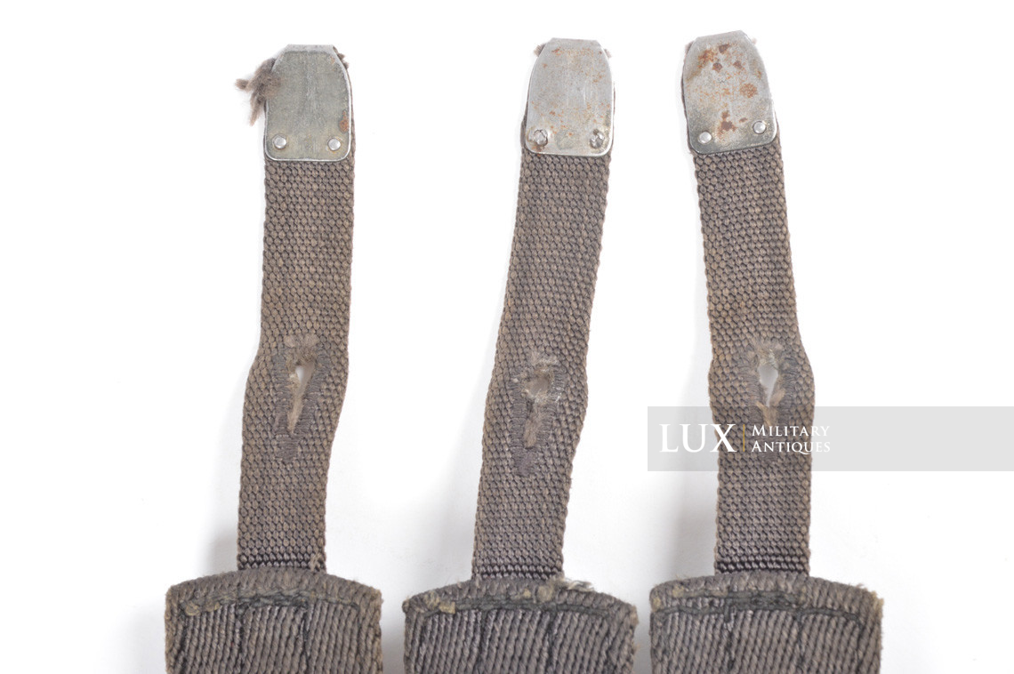 Pair of very early MP38u40 pouches, « bnz 1940 » - photo 21
