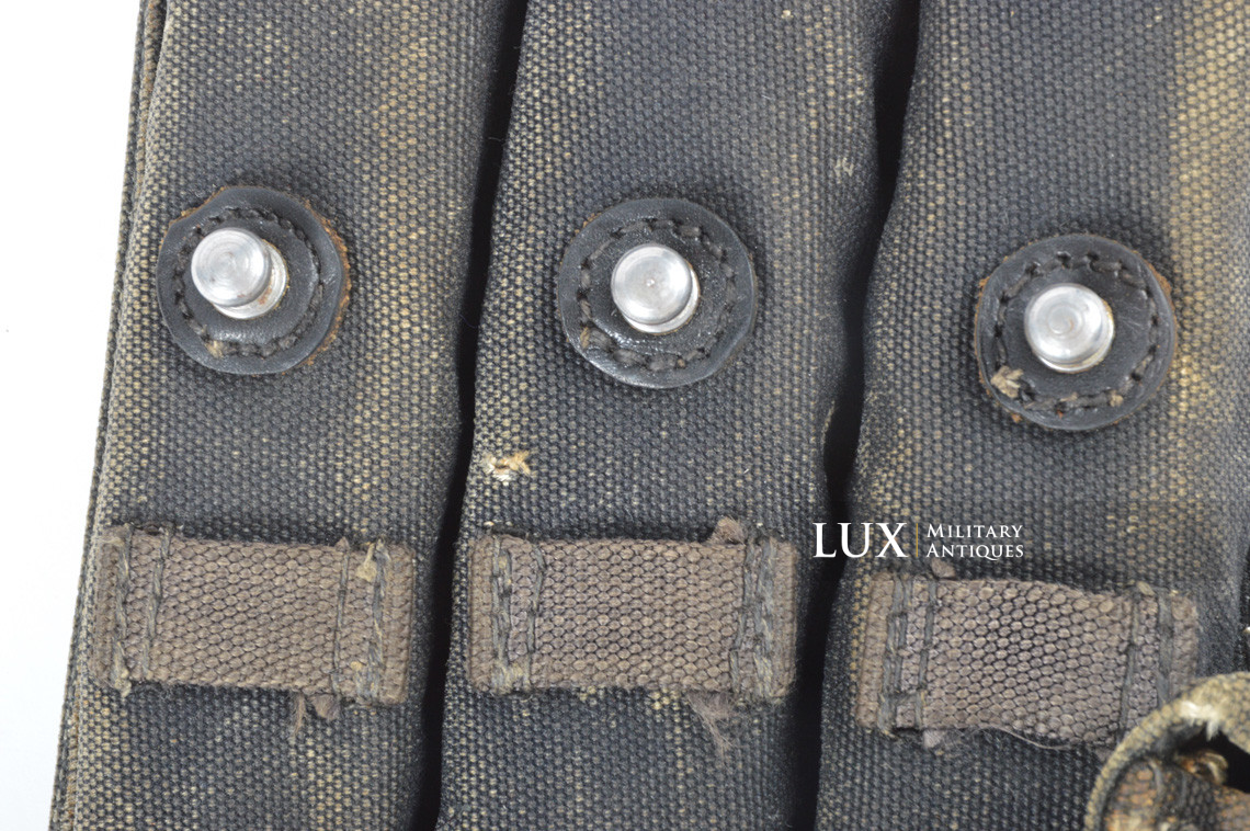 Pair of very early MP38u40 pouches, « bnz 1940 » - photo 23